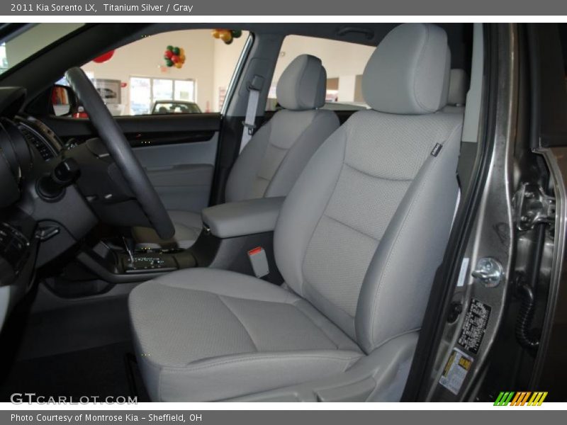 Titanium Silver / Gray 2011 Kia Sorento LX