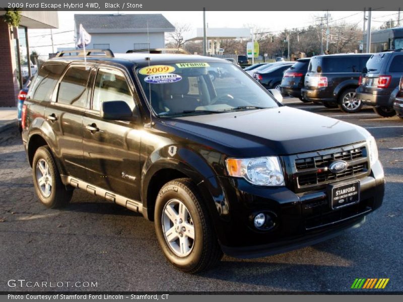 Black / Stone 2009 Ford Escape Hybrid 4WD