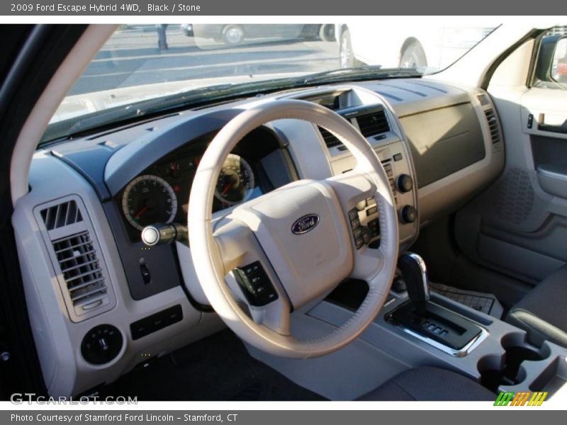  2009 Escape Hybrid 4WD Stone Interior