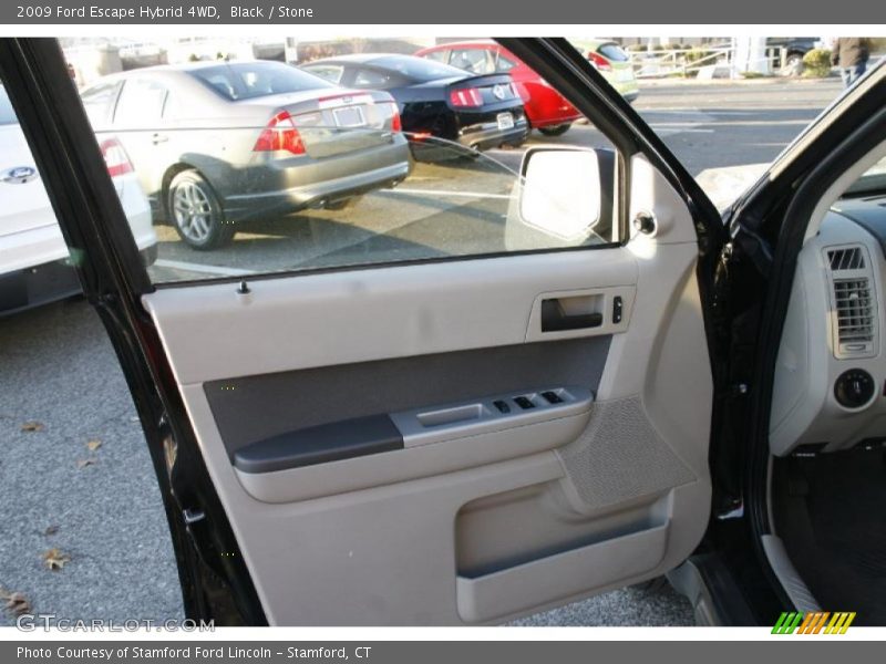 Black / Stone 2009 Ford Escape Hybrid 4WD