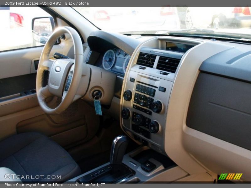 Black / Stone 2009 Ford Escape Hybrid 4WD