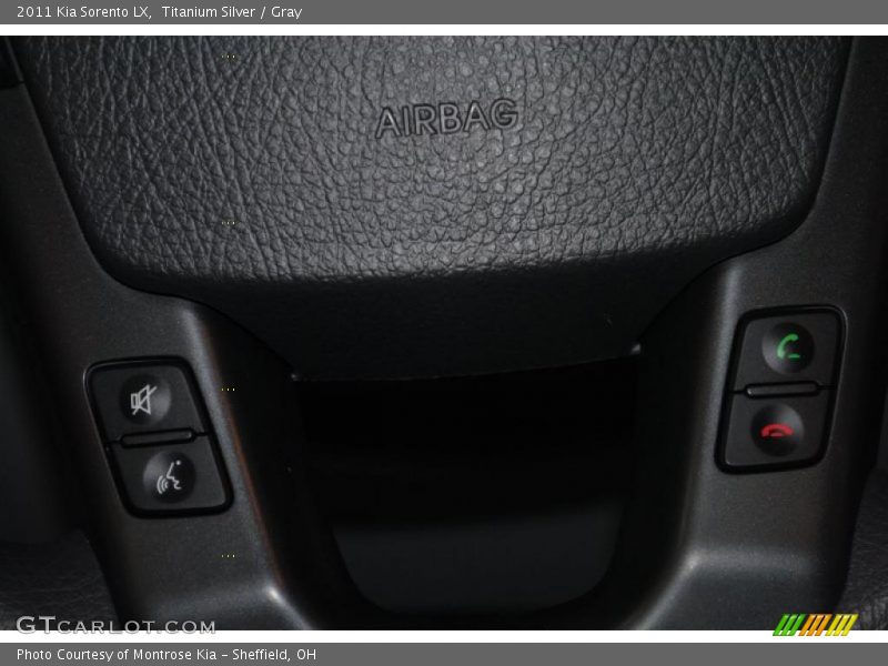 Titanium Silver / Gray 2011 Kia Sorento LX