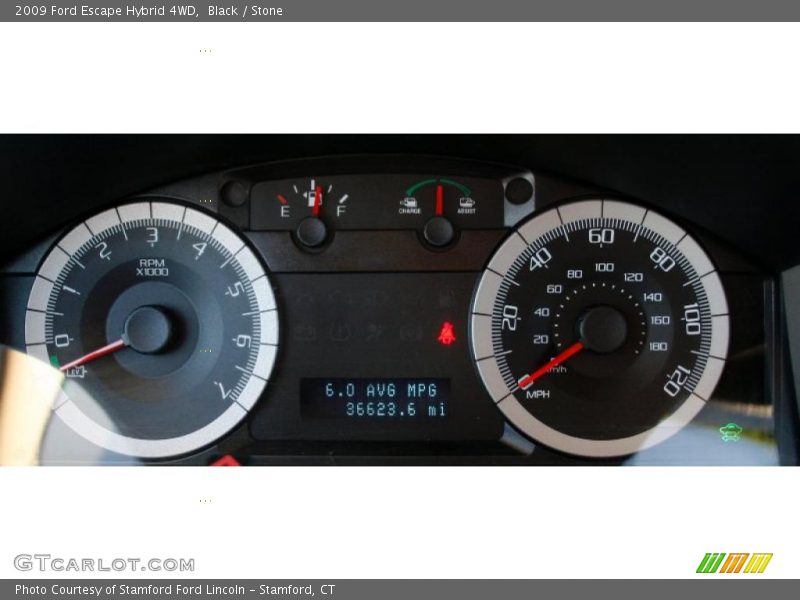  2009 Escape Hybrid 4WD Hybrid 4WD Gauges