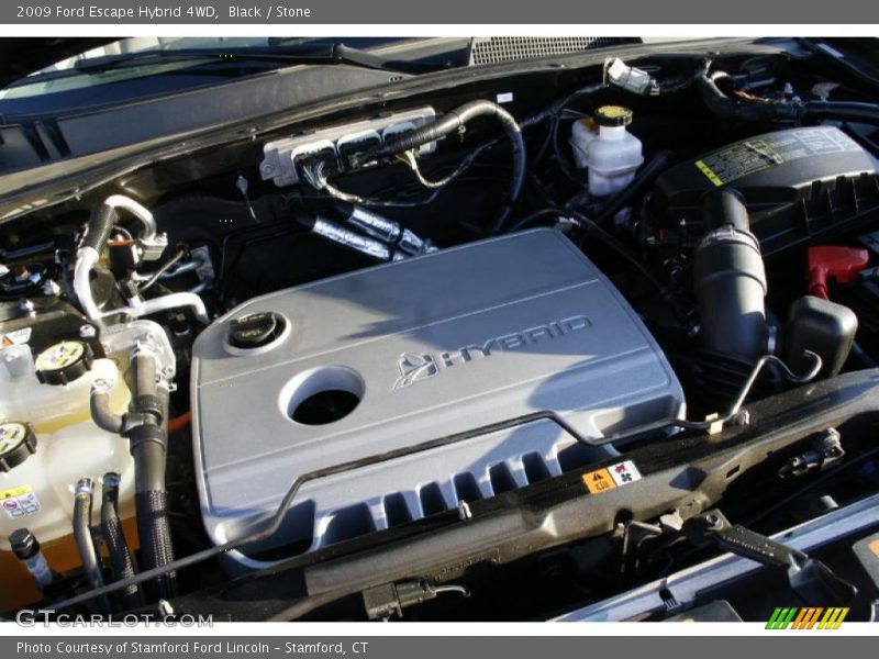  2009 Escape Hybrid 4WD Engine - 2.5 Liter DOHC 16-Valve Duratec Atkinson-Cycle 4 Cylinder Gasoline/Electric Hybrid