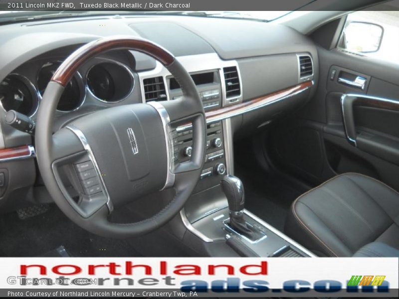 Tuxedo Black Metallic / Dark Charcoal 2011 Lincoln MKZ FWD