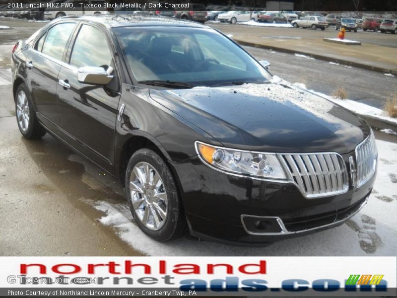 Tuxedo Black Metallic / Dark Charcoal 2011 Lincoln MKZ FWD