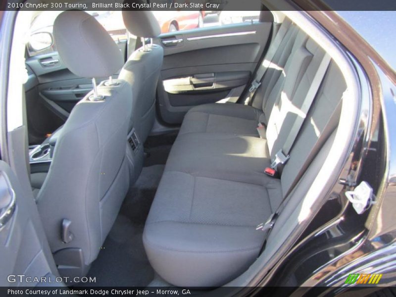 Brilliant Black Crystal Pearl / Dark Slate Gray 2010 Chrysler 300 Touring