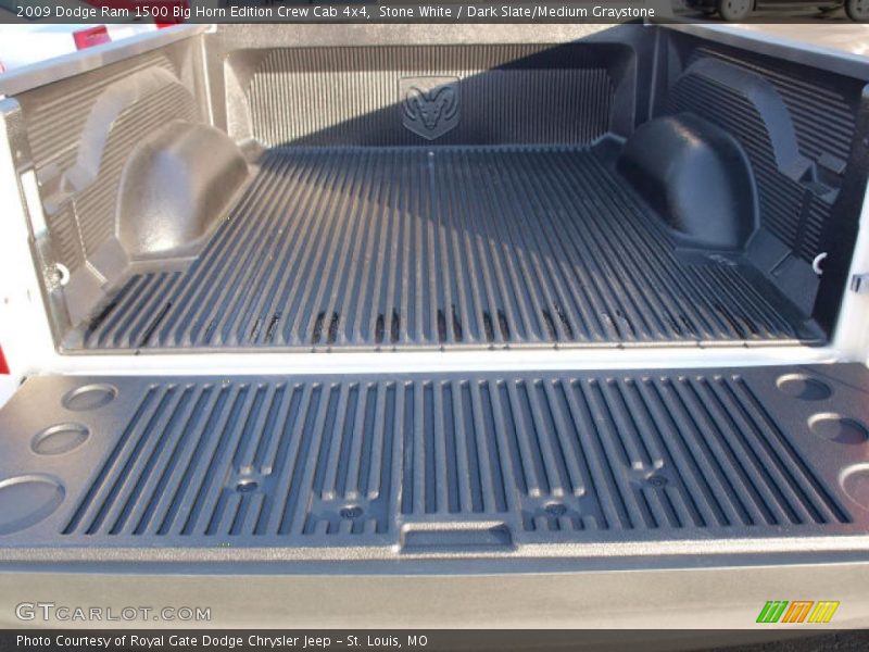Stone White / Dark Slate/Medium Graystone 2009 Dodge Ram 1500 Big Horn Edition Crew Cab 4x4