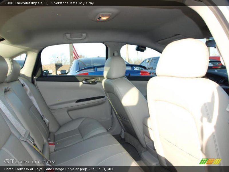 Silverstone Metallic / Gray 2008 Chevrolet Impala LT