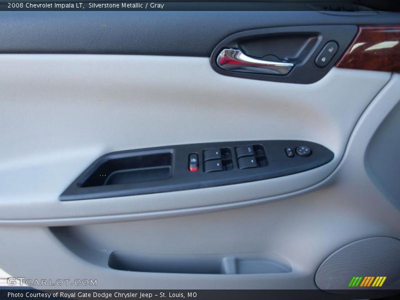 Silverstone Metallic / Gray 2008 Chevrolet Impala LT