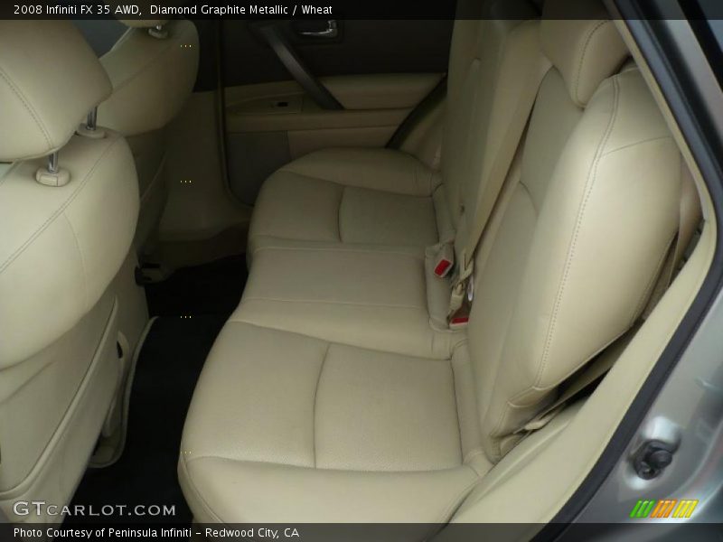 Diamond Graphite Metallic / Wheat 2008 Infiniti FX 35 AWD
