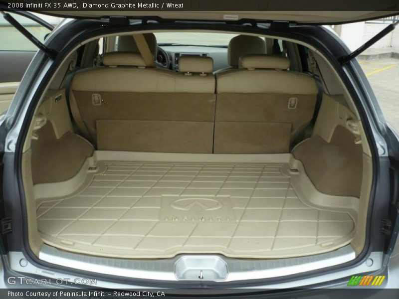 Diamond Graphite Metallic / Wheat 2008 Infiniti FX 35 AWD