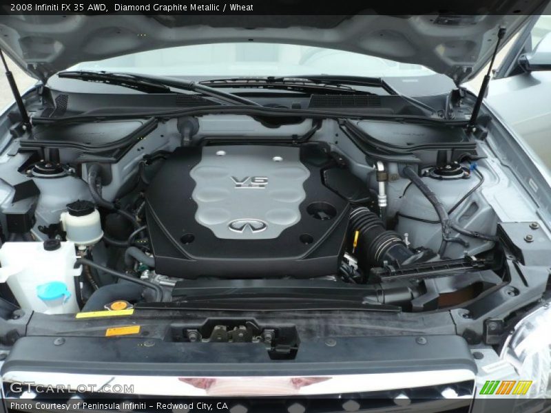 Diamond Graphite Metallic / Wheat 2008 Infiniti FX 35 AWD