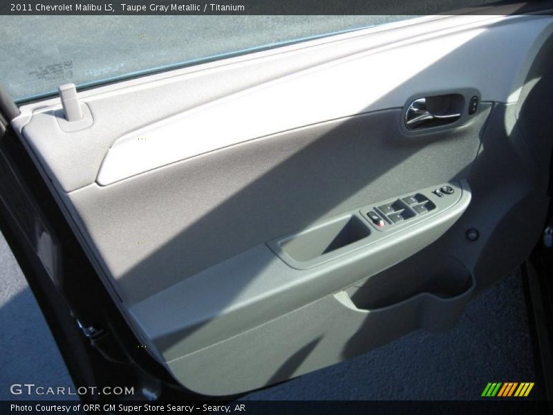 Taupe Gray Metallic / Titanium 2011 Chevrolet Malibu LS