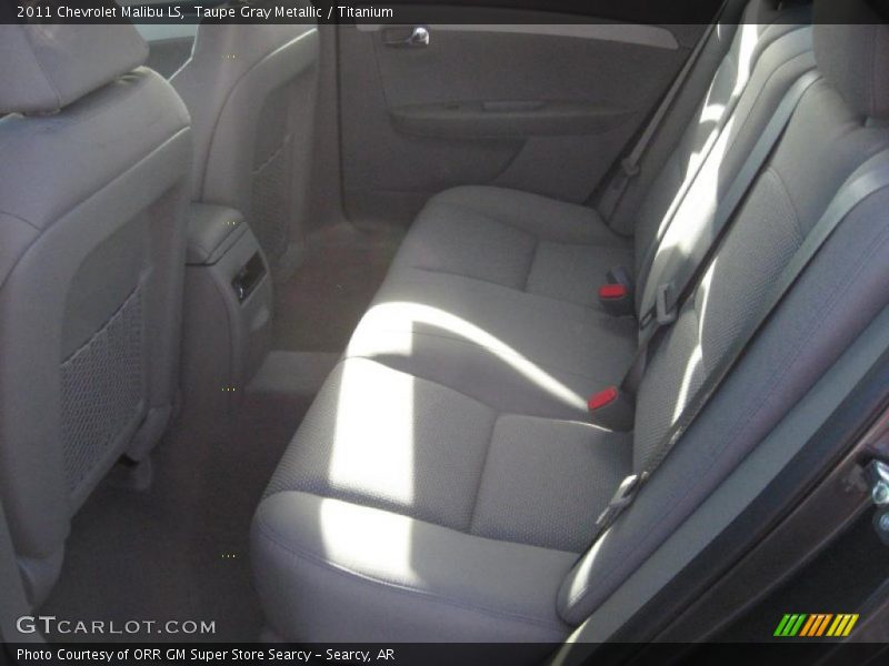 Taupe Gray Metallic / Titanium 2011 Chevrolet Malibu LS