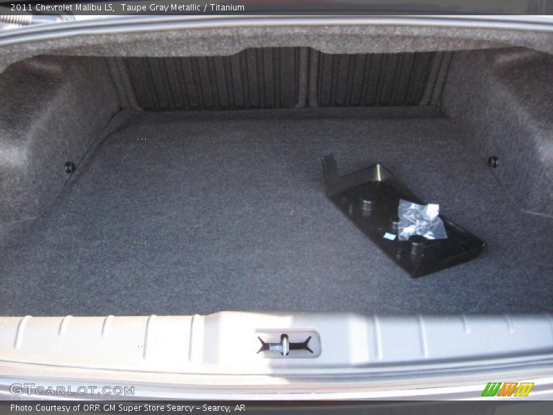 Taupe Gray Metallic / Titanium 2011 Chevrolet Malibu LS