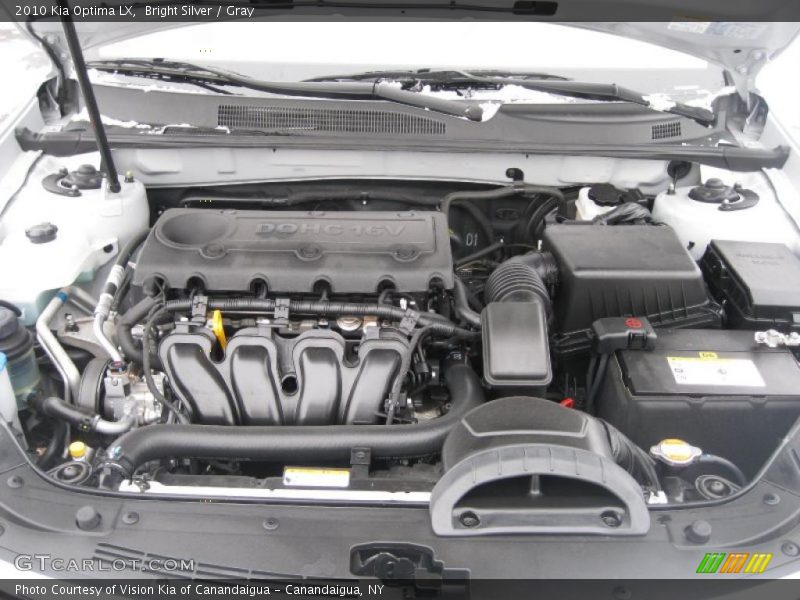 Bright Silver / Gray 2010 Kia Optima LX