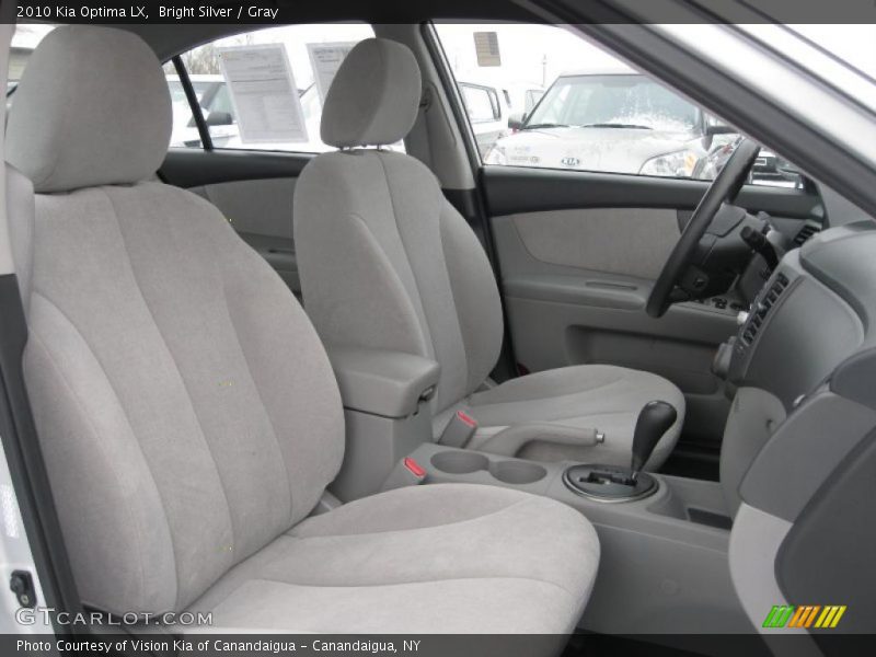 Bright Silver / Gray 2010 Kia Optima LX