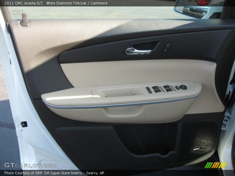White Diamond Tintcoat / Cashmere 2011 GMC Acadia SLT