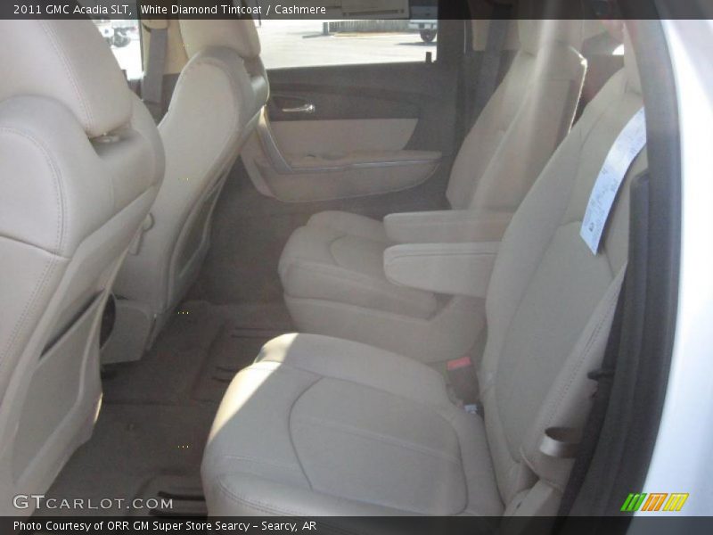 White Diamond Tintcoat / Cashmere 2011 GMC Acadia SLT