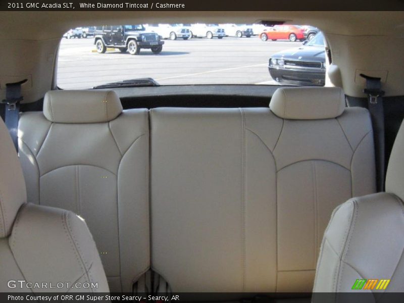 White Diamond Tintcoat / Cashmere 2011 GMC Acadia SLT
