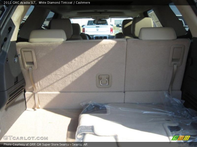 White Diamond Tintcoat / Cashmere 2011 GMC Acadia SLT