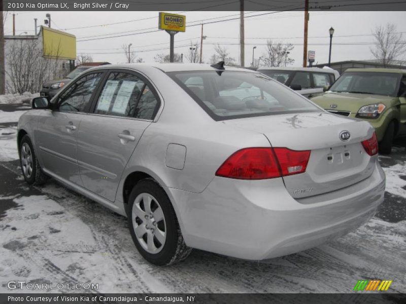 Bright Silver / Gray 2010 Kia Optima LX