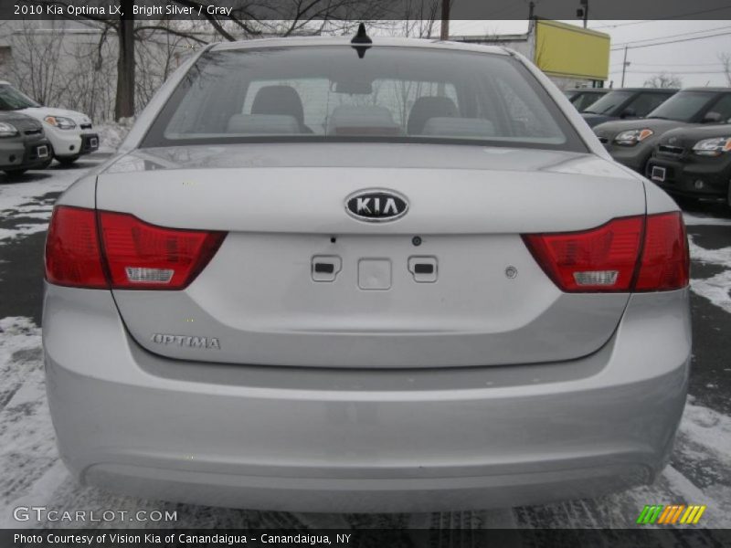 Bright Silver / Gray 2010 Kia Optima LX