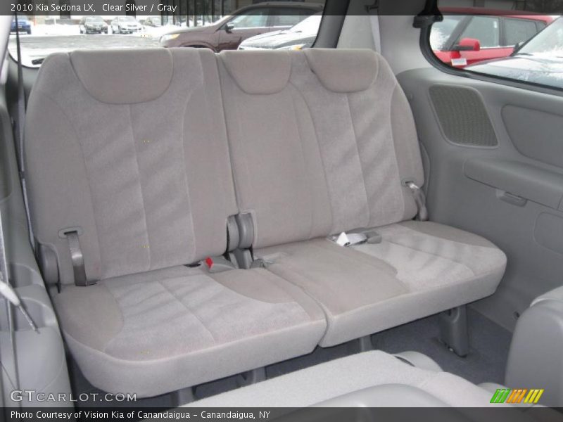 Clear Silver / Gray 2010 Kia Sedona LX