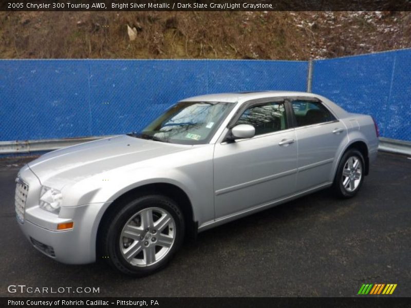 Bright Silver Metallic / Dark Slate Gray/Light Graystone 2005 Chrysler 300 Touring AWD