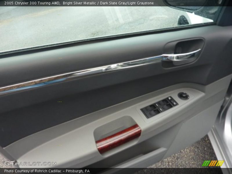 Bright Silver Metallic / Dark Slate Gray/Light Graystone 2005 Chrysler 300 Touring AWD