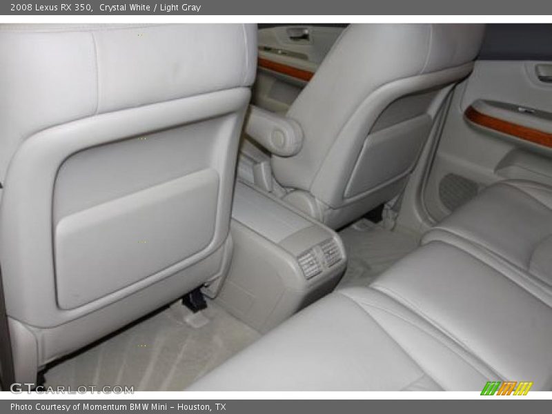 Crystal White / Light Gray 2008 Lexus RX 350