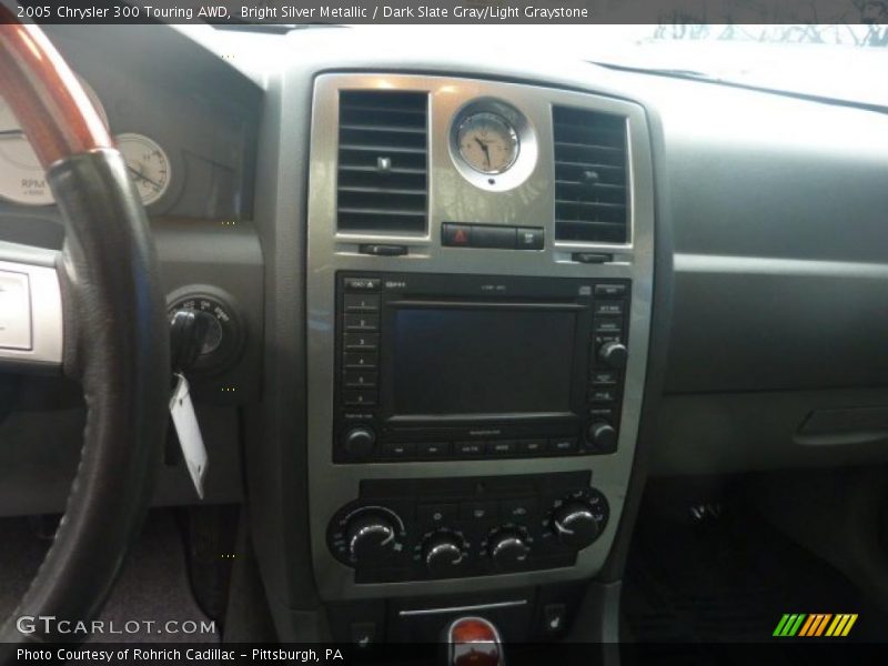 Bright Silver Metallic / Dark Slate Gray/Light Graystone 2005 Chrysler 300 Touring AWD