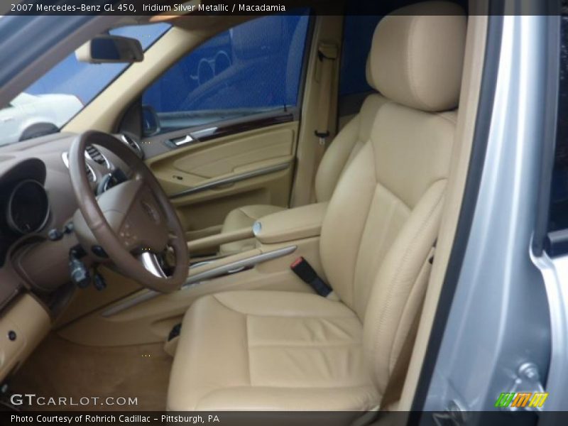 Iridium Silver Metallic / Macadamia 2007 Mercedes-Benz GL 450