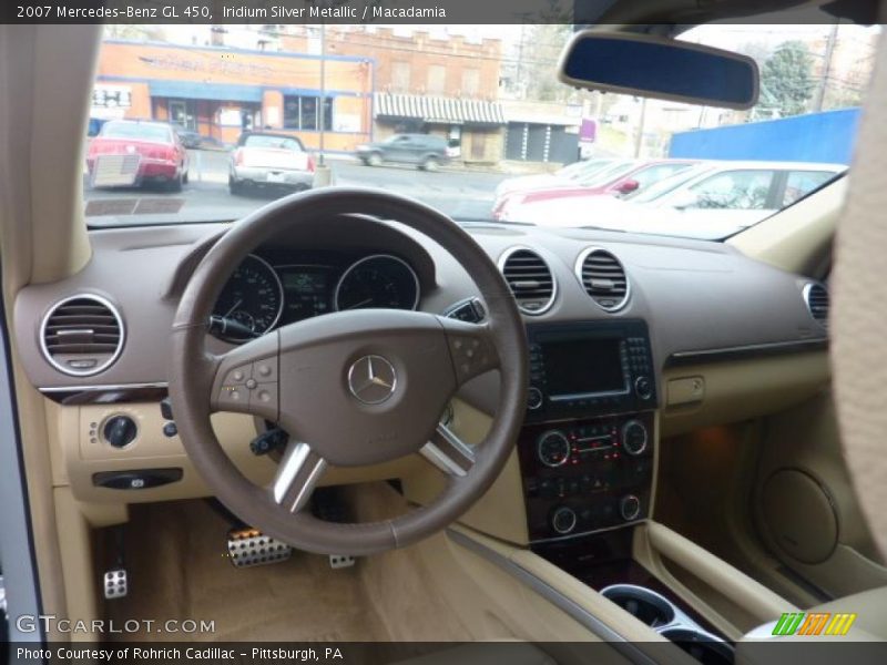Iridium Silver Metallic / Macadamia 2007 Mercedes-Benz GL 450