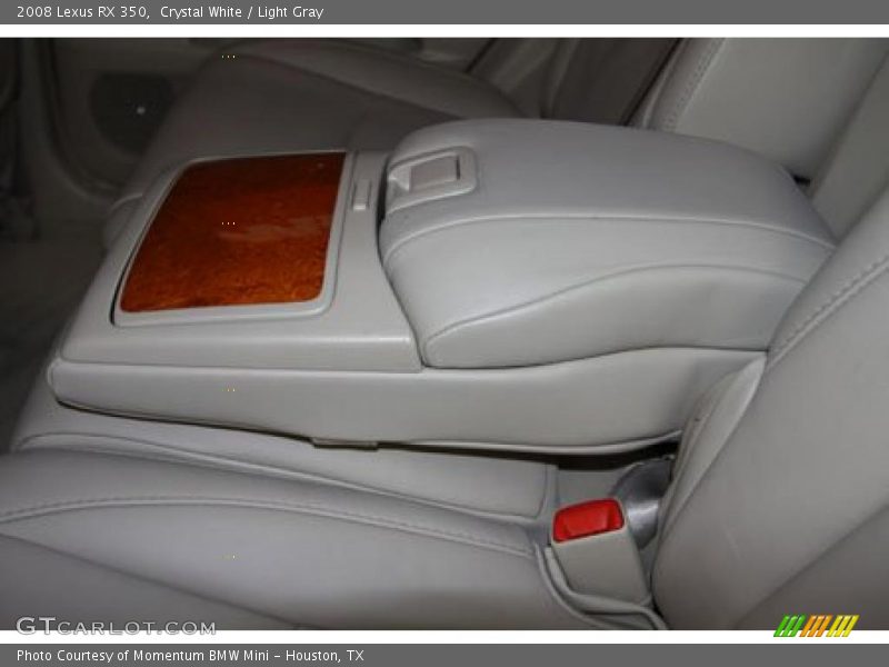 Crystal White / Light Gray 2008 Lexus RX 350