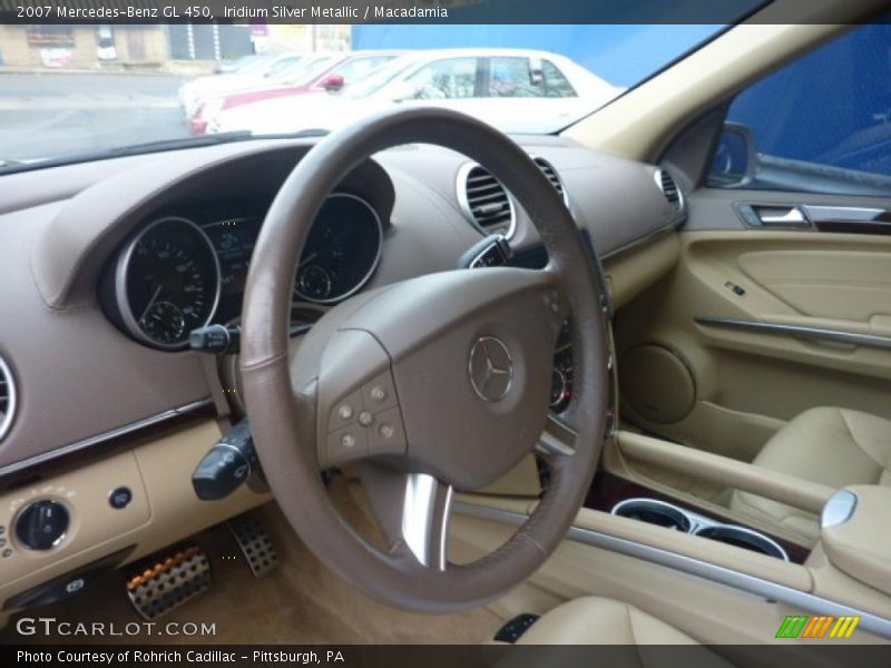 Iridium Silver Metallic / Macadamia 2007 Mercedes-Benz GL 450