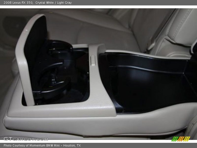 Crystal White / Light Gray 2008 Lexus RX 350