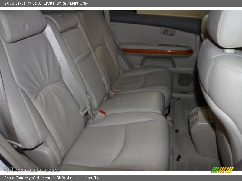 Crystal White / Light Gray 2008 Lexus RX 350
