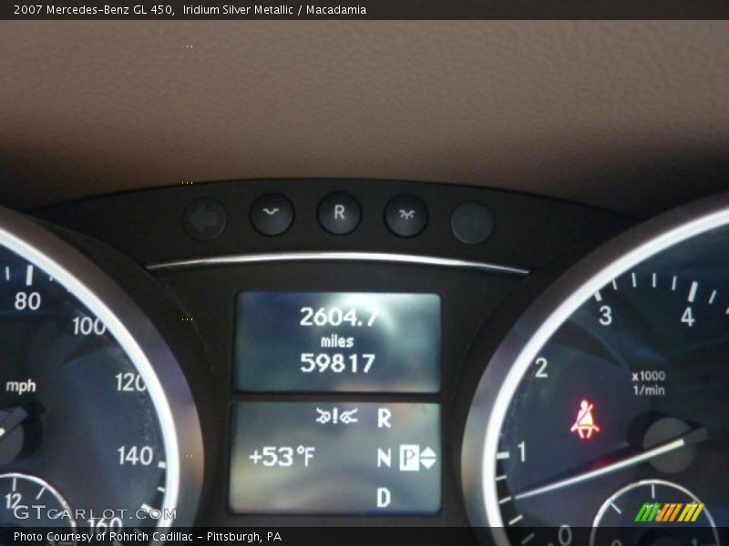 Iridium Silver Metallic / Macadamia 2007 Mercedes-Benz GL 450