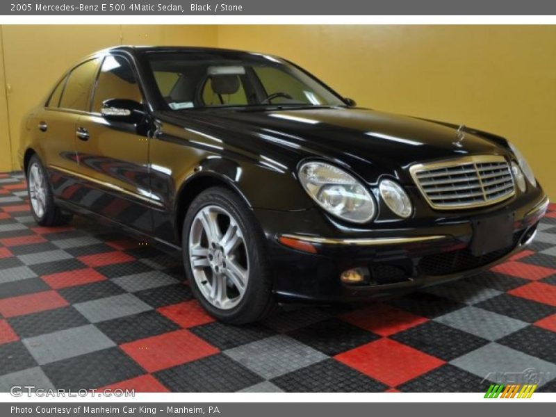 Black / Stone 2005 Mercedes-Benz E 500 4Matic Sedan