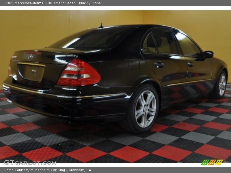 Black / Stone 2005 Mercedes-Benz E 500 4Matic Sedan