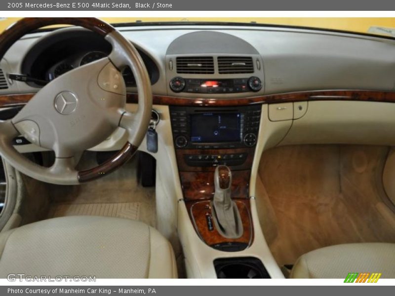 Black / Stone 2005 Mercedes-Benz E 500 4Matic Sedan