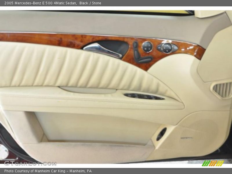 Black / Stone 2005 Mercedes-Benz E 500 4Matic Sedan
