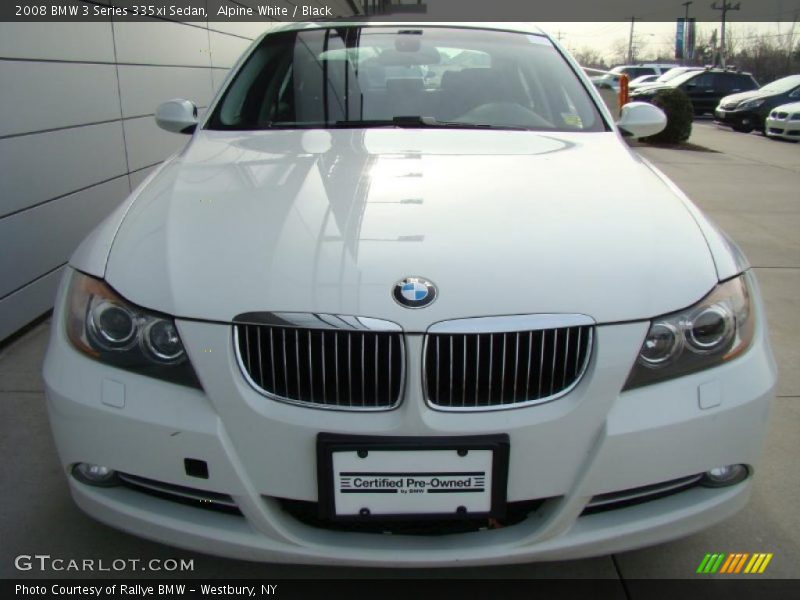 Alpine White / Black 2008 BMW 3 Series 335xi Sedan