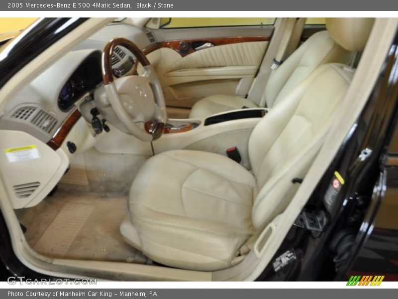  2005 E 500 4Matic Sedan Stone Interior