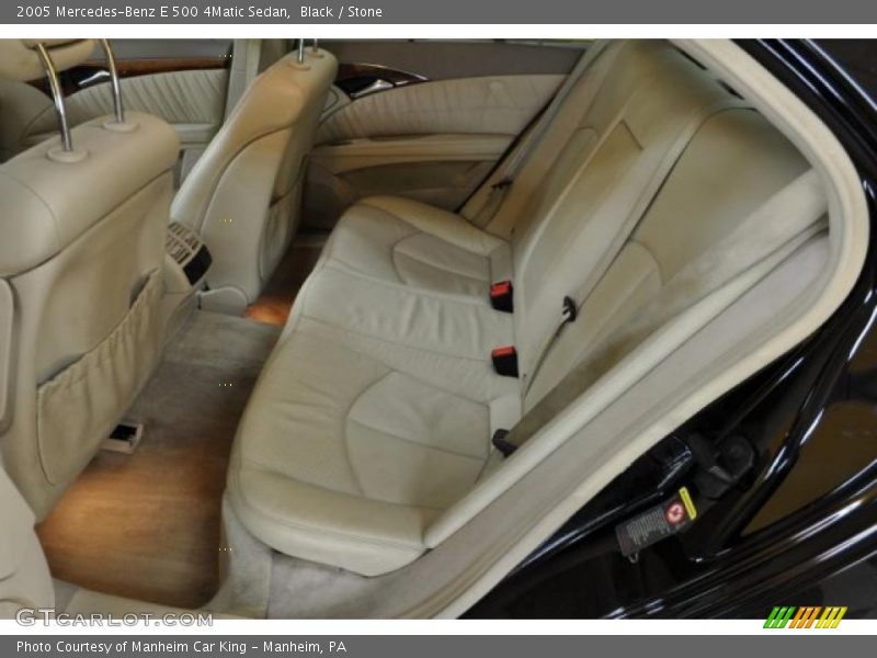  2005 E 500 4Matic Sedan Stone Interior