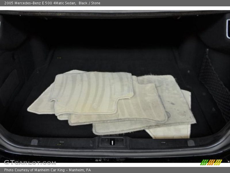 Black / Stone 2005 Mercedes-Benz E 500 4Matic Sedan