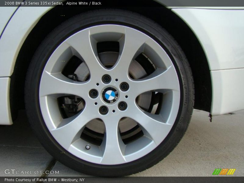 Alpine White / Black 2008 BMW 3 Series 335xi Sedan