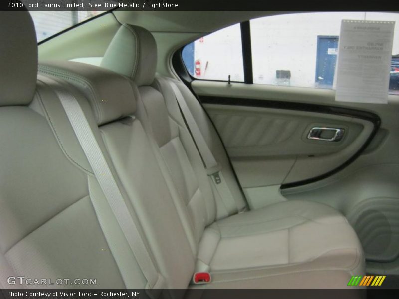 Steel Blue Metallic / Light Stone 2010 Ford Taurus Limited
